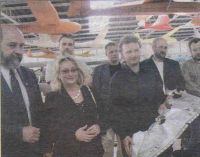 Wjt gminy Skowa Magorzata Mauch w Muzem Lotnictwa Polskiego w Krakowie wraz z uczestnikami poszukiwa szczatkw samolotu - kliknij