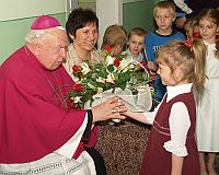  Ks. Bp Kazimierz Grny w przedszkolu 