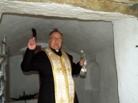 Poświęcenie kapliczki w Wołowcu 